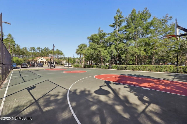 738 W Kings College Dr, Fruit Cove, FL 32259 - view of basketball court featuring community basketball court and view of scattered trees