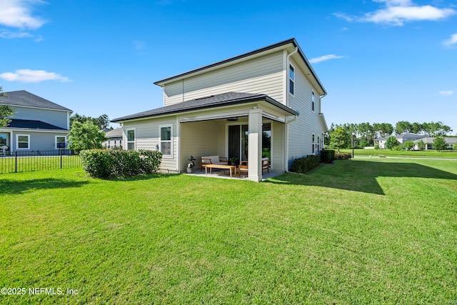 111 Beam Ln, Saint Augustine, FL 32095 - rear view of house featuring a patio