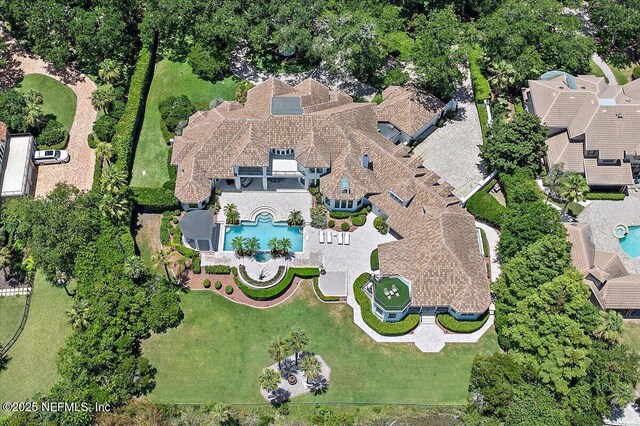 24736 Harbour View Dr, Ponte Vedra Beach, FL 32082 - aerial view of property's location with a pool area