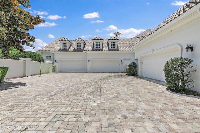 24736 Harbour View Dr, Ponte Vedra Beach, FL 32082 - garage featuring decorative driveway