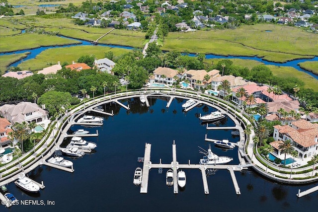 24736 Harbour View Dr, Ponte Vedra Beach, FL 32082 - aerial perspective of suburban area with a large body of water