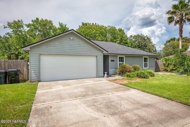 2168 Minorcan St, Middleburg, FL 32068 - ranch-style home featuring concrete driveway and an attached garage