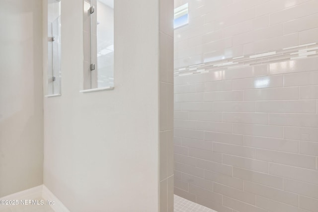 613 Witty Banter Ct, Yulee, FL 32097 - full bath featuring a walk in shower and baseboards