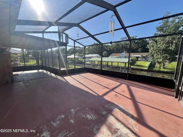 118 Magnolia Dr, East Palatka, FL 32131 - view of patio featuring glass enclosure