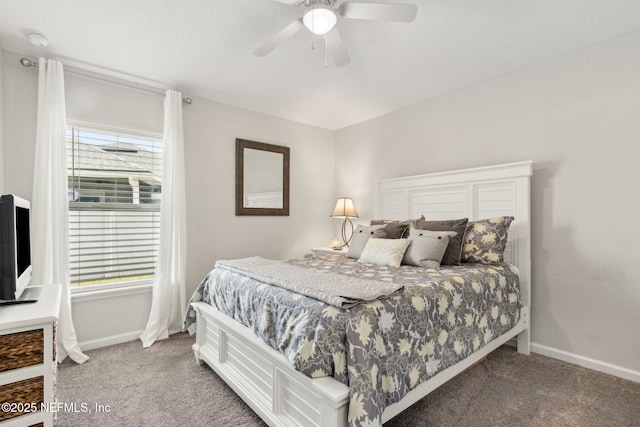 86180 Tranquil Ct, Yulee, FL 32097 - bedroom with carpet and ceiling fan