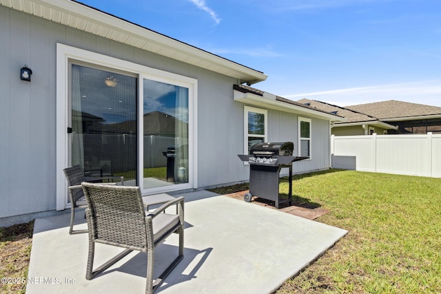 86180 Tranquil Ct, Yulee, FL 32097 - view of patio / terrace with area for grilling