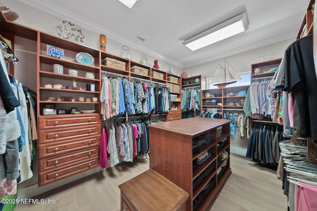 23 Corona Rd, Ponte Vedra Beach, FL 32082 - walk in closet with light wood-style flooring