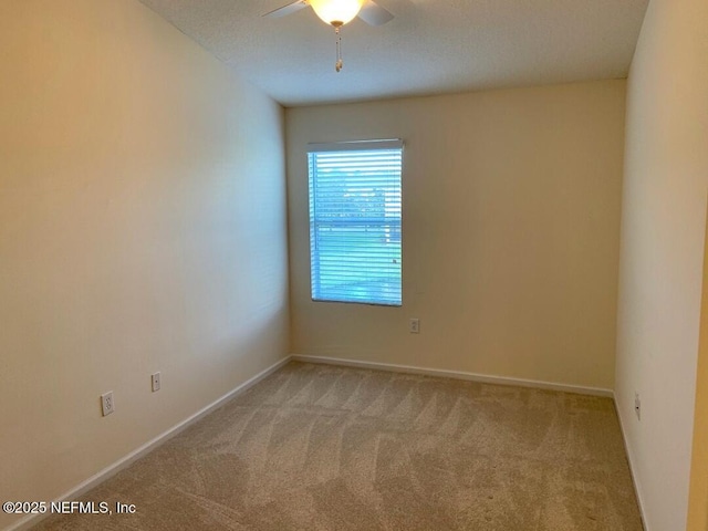 13312 Low Tide Way, Jacksonville, FL 32258 - unfurnished room with light colored carpet and ceiling fan
