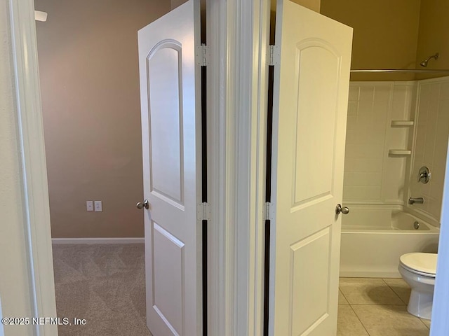 13312 Low Tide Way, Jacksonville, FL 32258 - bathroom featuring shower / tub combination and tile patterned floors