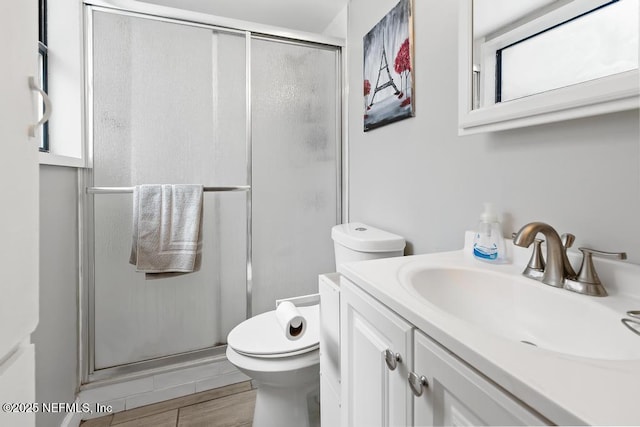 2510 Cesery Blvd, Jacksonville, FL 32211 - bathroom with a shower stall and vanity