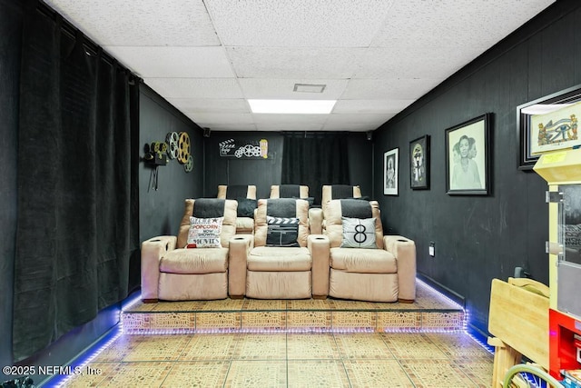 2510 Cesery Blvd, Jacksonville, FL 32211 - home theater with a drop ceiling