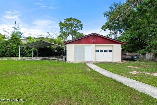 2510 Cesery Blvd, Jacksonville, FL 32211 - detached garage with driveway