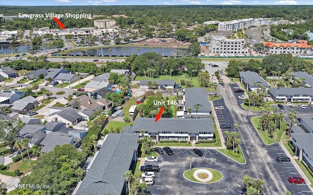 695 A1A Unit 146, Ponte Vedra Beach, FL 32082 - aerial overview of property's location featuring a nearby body of water