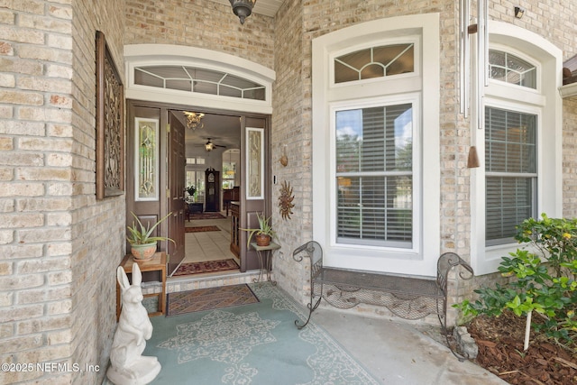 1208 Kyle Way S, Saint Johns, FL 32259 - property entrance featuring covered porch and brick siding