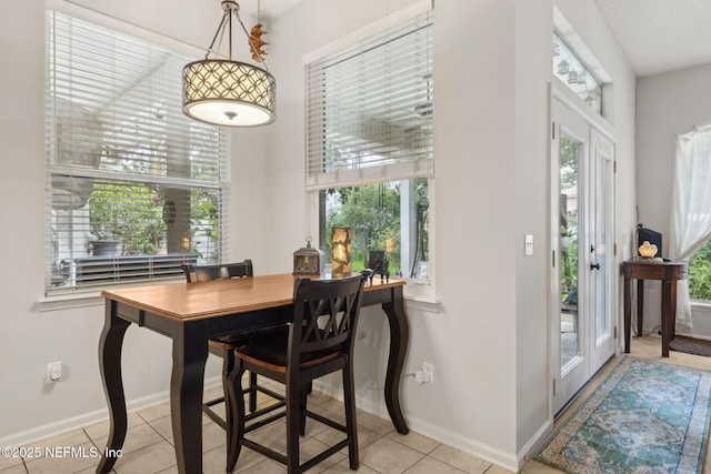 1208 Kyle Way S, Saint Johns, FL 32259 - dining area with healthy amount of natural light and light tile patterned floors