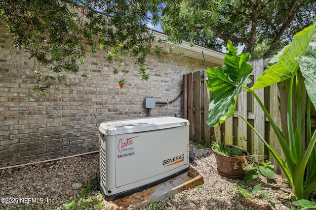 1208 Kyle Way S, Saint Johns, FL 32259 - exterior view of a power unit and brick siding