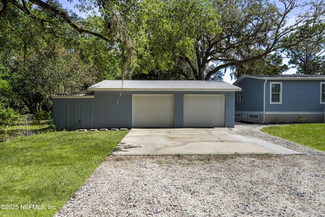 2254 Stauffer Rd, Green Cove Springs, FL 32043 - view of front facade with driveway and an attached garage