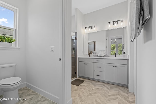 985 Rustic Mill Dr, Saint Augustine, FL 32092 - bathroom featuring double vanity and toilet