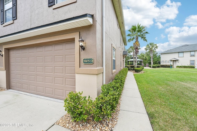 3905 Buckthorne Dr Unit D, Orange Park, FL 32065 - garage with concrete driveway
