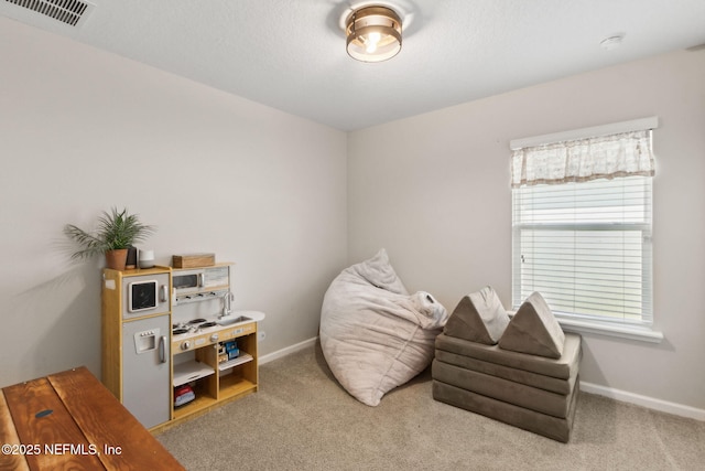 95212 Tanglewood Dr, Fernandina Beach, FL 32034 - living area featuring baseboards and carpet floors