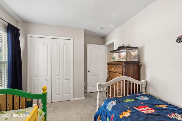95212 Tanglewood Dr, Fernandina Beach, FL 32034 - carpeted bedroom featuring a closet