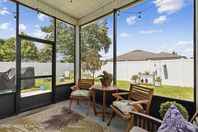 95212 Tanglewood Dr, Fernandina Beach, FL 32034 - sunroom featuring healthy amount of natural light
