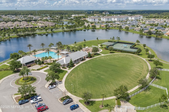 71 Ash Breeze Cv, Saint Augustine, FL 32095 - bird's eye view of a nearby body of water and a pool area
