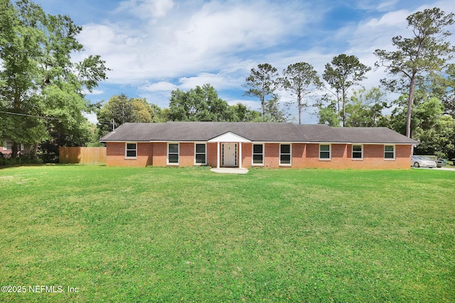 11707 Village Ln, Jacksonville, FL 32223 - ranch-style house featuring brick siding