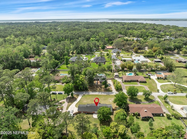 11707 Village Ln, Jacksonville, FL 32223 - view of property location featuring a nearby body of water and a heavily wooded area