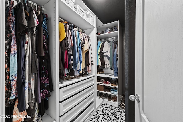 2264 Pebble Point Dr, Green Cove Springs, FL 32043 - walk in closet with tile patterned floors