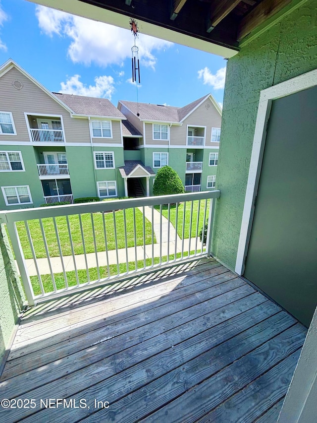 7701 Timberlin Park Blvd Unit 322, Jacksonville, FL 32256 - view of deck