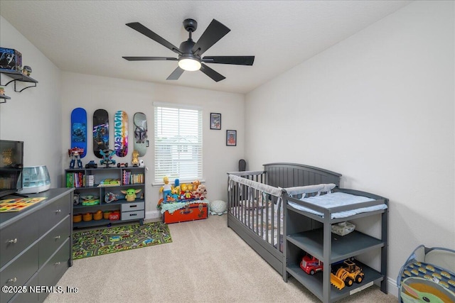 143 Dahlia Falls Dr, Saint Johns, FL 32259 - bedroom featuring carpet and a ceiling fan