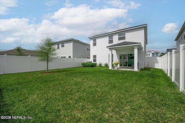 143 Dahlia Falls Dr, Saint Johns, FL 32259 - back of house featuring a fenced backyard and a patio