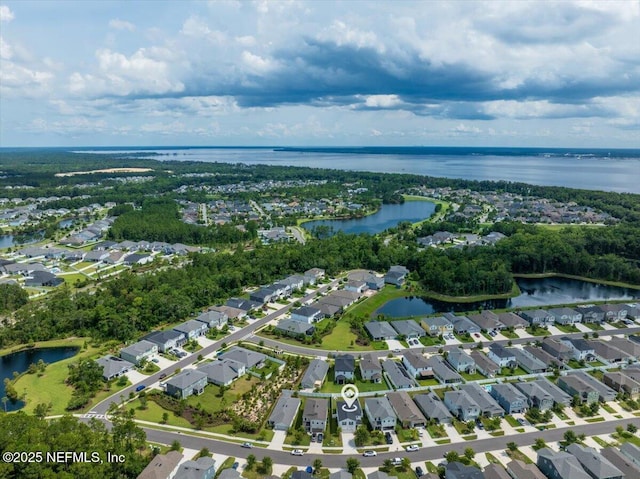 143 Dahlia Falls Dr, Saint Johns, FL 32259 - aerial view of property and surrounding area featuring nearby suburban area and a nearby body of water