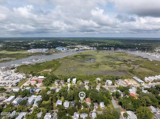 122 Twine St, Saint Augustine, FL 32084 - aerial view of property's location with a large body of water