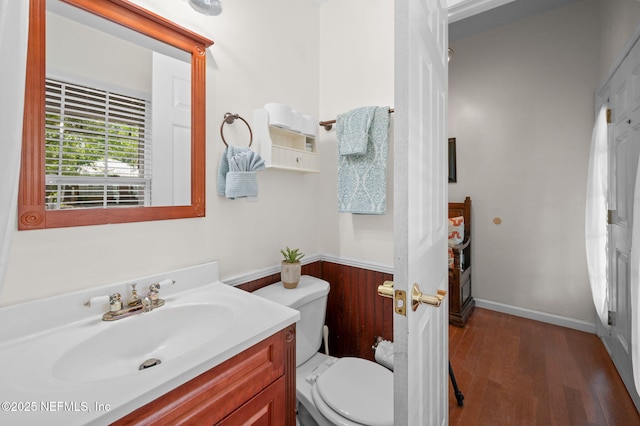 122 Twine St, Saint Augustine, FL 32084 - bathroom with wood finished floors and vanity
