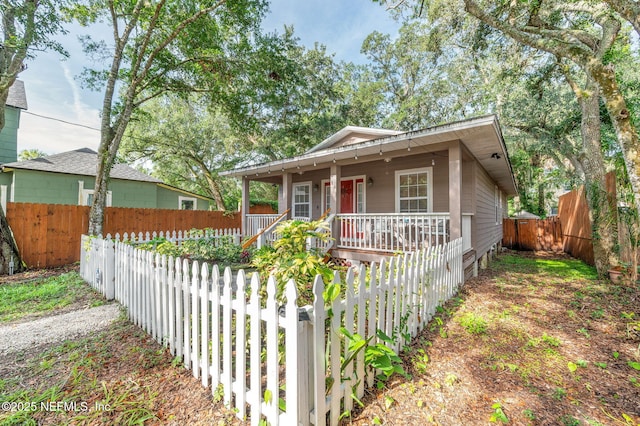 122 Twine St, Saint Augustine, FL 32084 - view of front of property featuring covered porch