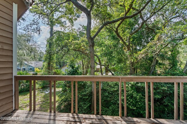 1083 Kings Rd, Neptune Beach, FL 32266 - view of wooden terrace