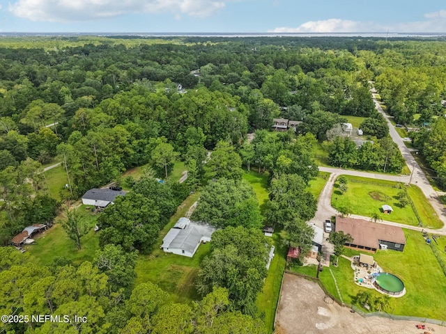 2259 Marlee Rd S, Jacksonville, FL 32259 - aerial view of a heavily wooded area