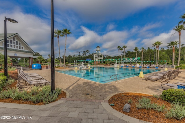 1994 Protection Pt, Fleming Island, FL 32003 - community pool with a patio area