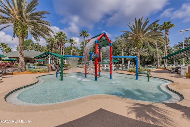 1994 Protection Pt, Fleming Island, FL 32003 - community pool featuring a water play area