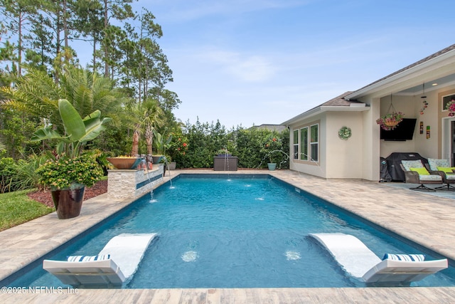 95196 Golden Glow Dr, Fernandina Beach, FL 32034 - swimming pool with a patio