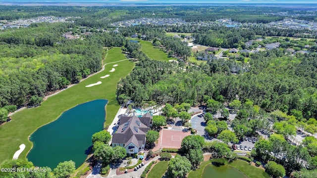 95196 Golden Glow Dr, Fernandina Beach, FL 32034 - view of property location with a large body of water and a local golf course