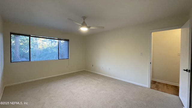 2664 SW 14th Dr Unit 325, Gainesville, FL 32608 - empty room with a ceiling fan and carpet flooring