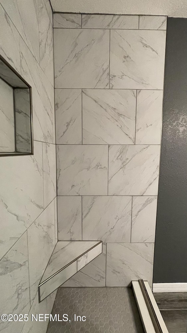 2664 SW 14th Dr Unit 325, Gainesville, FL 32608 - bathroom view of a tile shower