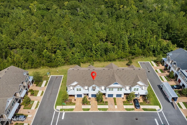 30 Yeti Ct, Saint Augustine, FL 32092 - aerial perspective of suburban area with a forest