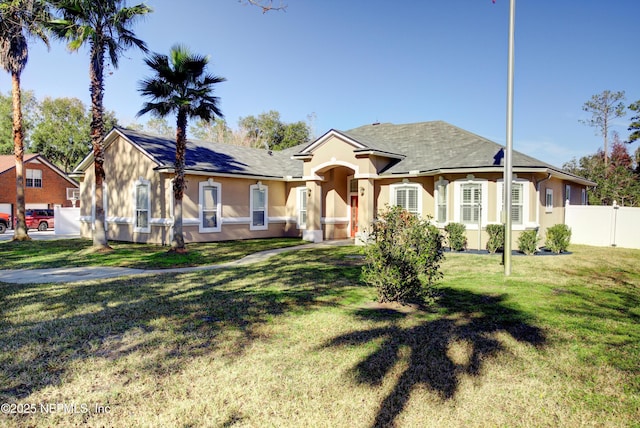 1700 Southcreek Dr, Saint Johns, FL 32259 - view of front of home with stucco siding