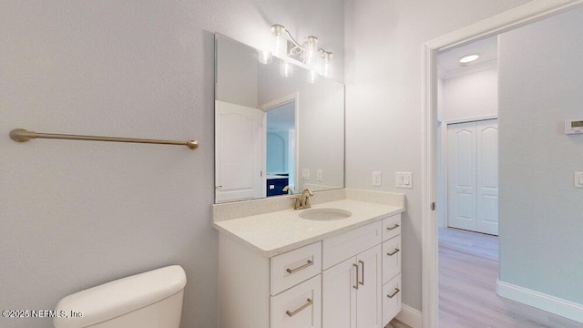 99 Sloganeer Trl, Palm Coast, FL 32164 - bathroom with vanity and wood finished floors