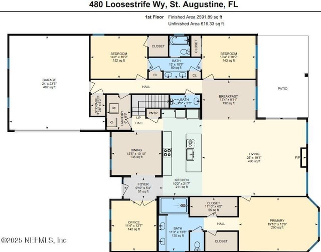 480 Loosestrife Way, Saint Augustine, FL 32095 - photo 73
