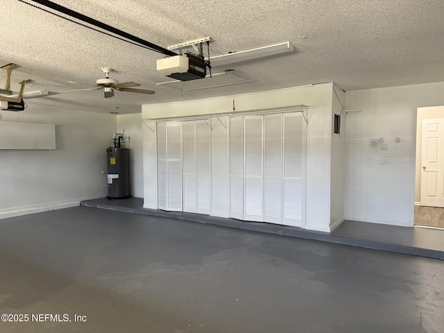 1032 Durbin Parke Dr, Jacksonville, FL 32259 - garage with a garage door opener and electric water heater